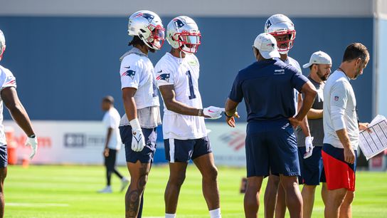 Photos: Adam Richins' top shots from Day 1 of Patriots Camp 07.27.22 taken at Gillette Stadium (Patriots)